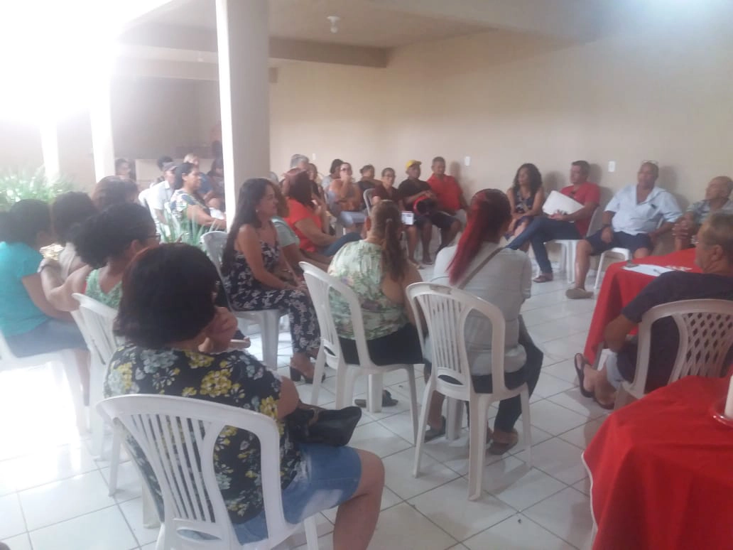 REUNIÃO COM APOSENTADOS