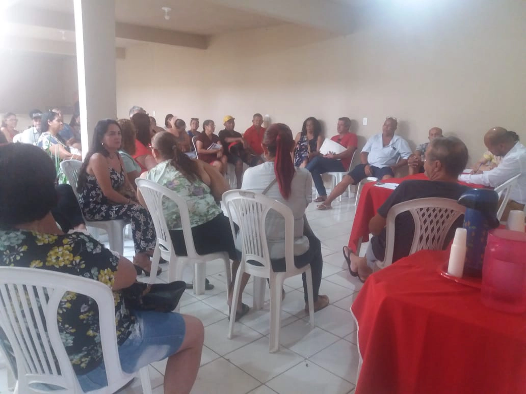 REUNIÃO COM APOSENTADOS