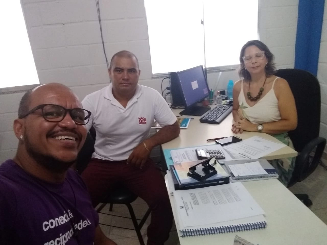 REUNIÕES COM SECRETÁRIOS